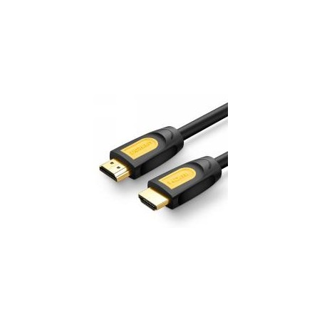 UGREEN HDMI Round Cable 0.75m 4K@60Hz HDMI 2.0 (Yellow/Black) - HD101 - 10115
