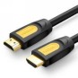 UGREEN HDMI Round Cable 0.75m 4K@60Hz HDMI 2.0 (Yellow/Black) - HD101 - 10115