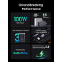 UGREEN USB-A+2*USB-C 100W  GaN Tech Fast Charger - X757 - 25874