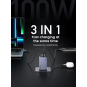 UGREEN USB-A+2*USB-C 100W  GaN Tech Fast Charger - X757 - 25874