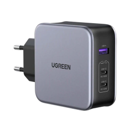 UGREEN USB-A+2*USB-C 140W GaN Tech Fast Charger with C to C Cable 1.5M EU - CD289 - 90549