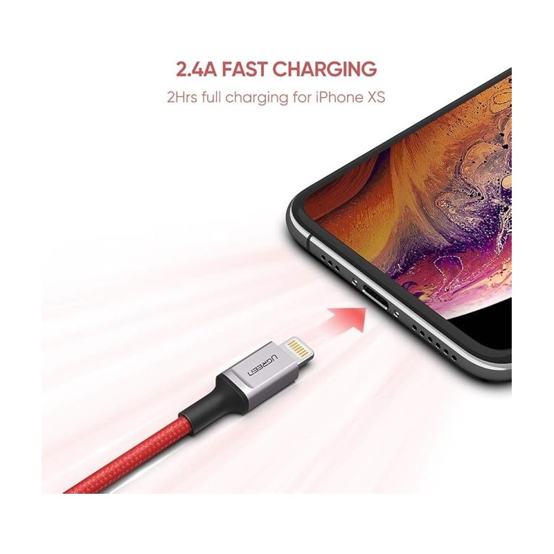 UGREEN Lightning To USB 2.0 A  Male Cable - US293 - 80635