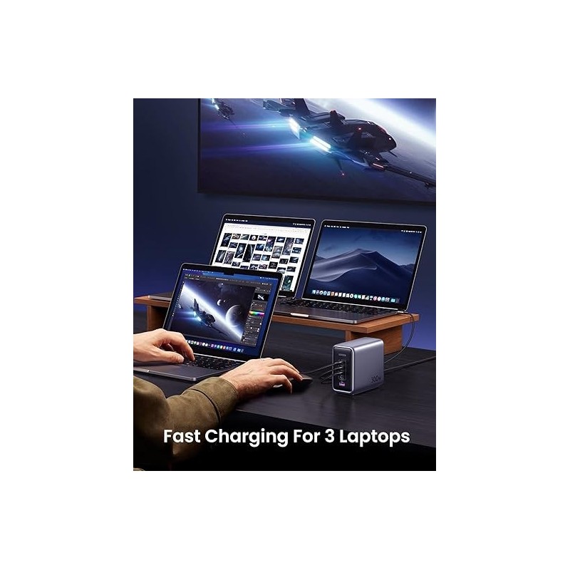 UGREEN Nexode 300W 5-Port PD GaN Fast Charger EU - CD333 - 90903B