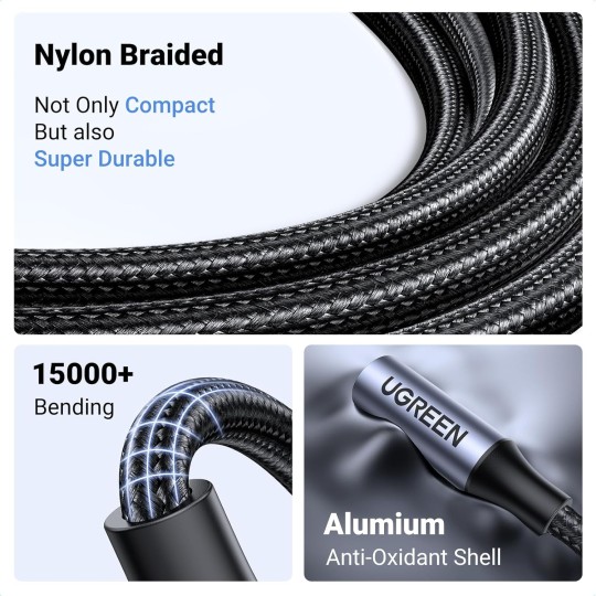 UGREEN Lightning To 3.5mm Female Adapter Grey - US211 - 30756