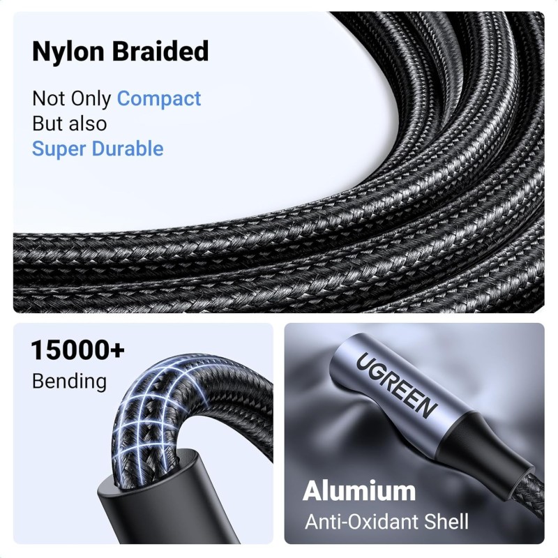 UGREEN Lightning To 3.5mm Female Adapter Grey - US211 - 30756