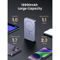 UGREEN 10000mAh MIni Magnetic Wireless 20W Power Bank With Hoder - PB206 - 15086