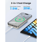 UGREEN 10000mAh MIni Magnetic Wireless 20W Power Bank - PB561 - 25208