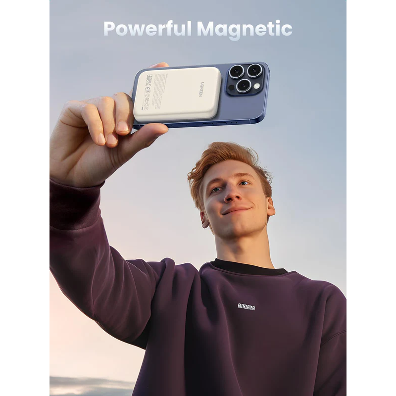 UGREEN 10000mAh MIni Magnetic Wireless 20W Power Bank - PB561 - 25208
