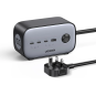 UGREEN DigiNest Pro Power Strip(2 AC Outlets +  100W  3C1A) UK - CD270 - 60168