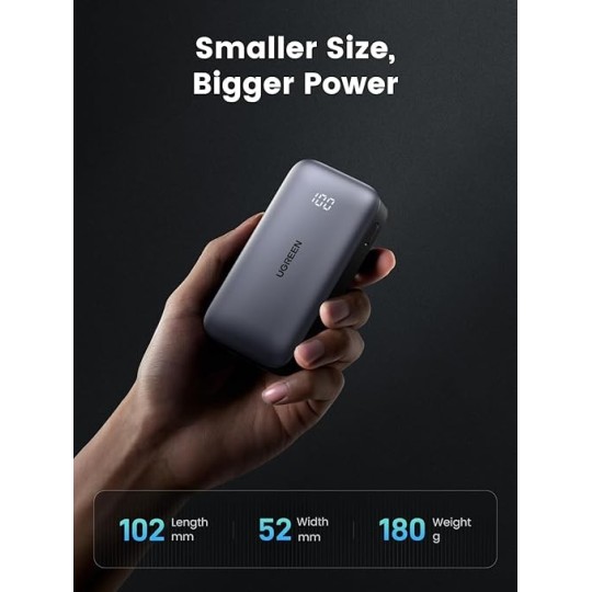 UGREEN 10000mAh Mini Quick Charging  30W Power Bank - PB502 - 25185