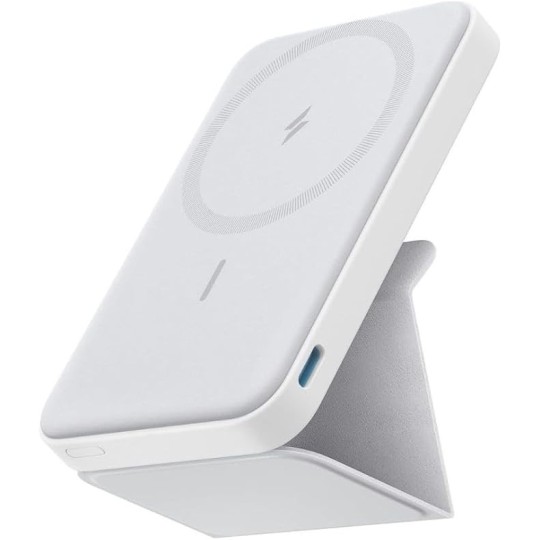 Anker 622 Magnetic Battery MagGo 5000mAh Portable Wireless Charger - White - A1614H23