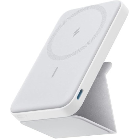 Anker 622 Magnetic Battery MagGo 5000mAh Portable Wireless Charger - White - A1614H23