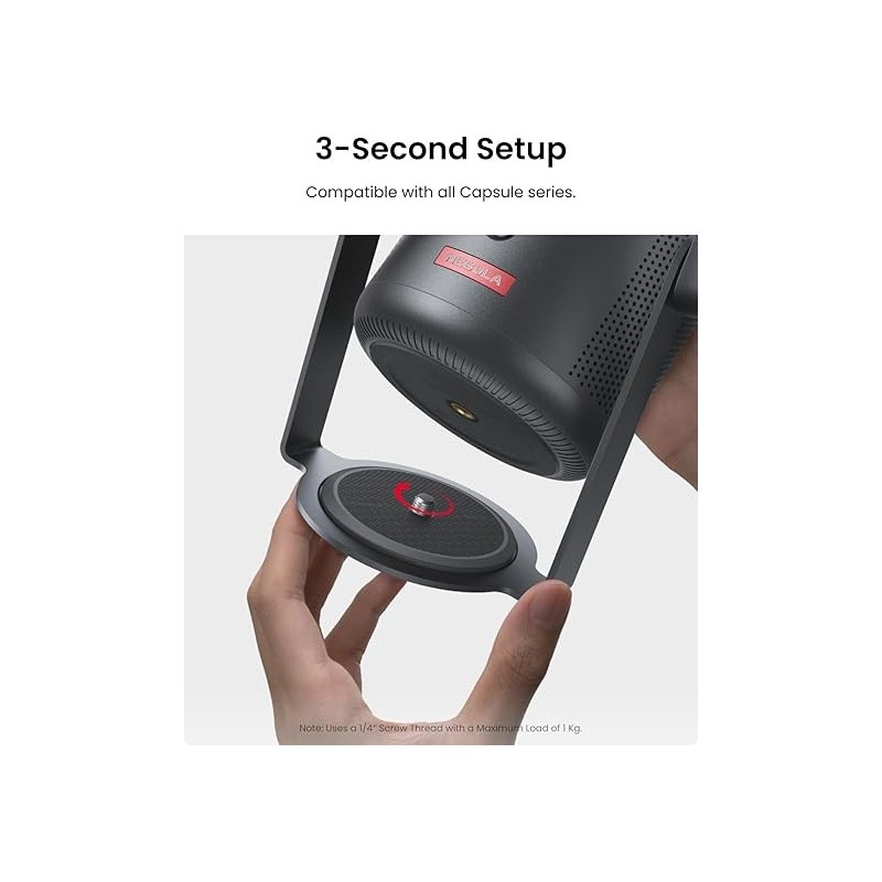 Anker NEBULA Capsule Gimbal Stand, 0-360 Degree Vertical and Horizontal Adjustable Viewing Angle - D0719111