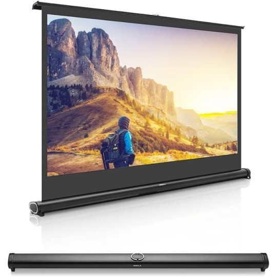 Anker Nebula Portable Screen, by Anker, 40-inch Retractable Portable Projection Screen - D0113111
