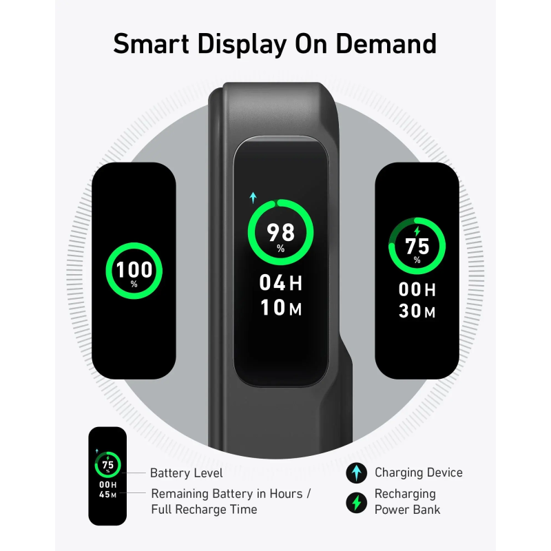 Anker MagGo 10K Magnetic Power Bank with Qi2 - A1654H11