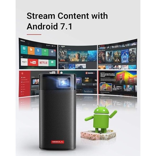 Anker NEBULA Apollo - Mini Projector with WiFi and Bluetooth - D2410311