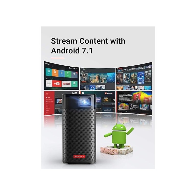 Anker NEBULA Apollo - Mini Projector with WiFi and Bluetooth - D2410311