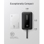 Anker Power Bank (10K,30W, Built-In USB-C Cable)Zolo Blue - A1688H11