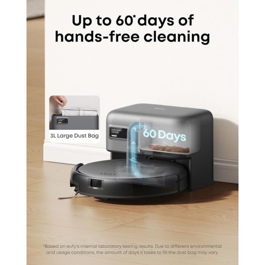 Anker eufy Robot Vacuum C10 with Self Empty Station - T2268G11