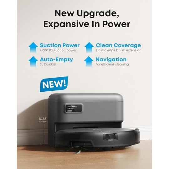 Anker eufy Robot Vacuum C10 with Self Empty Station - T2268G11