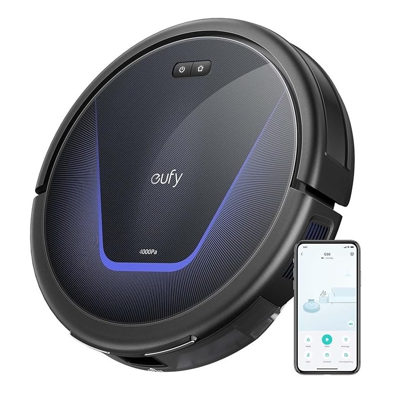 Anker eufy G50 Robot Vacuum Cleaner with 4,000 Pa Strong Suction - T2212V11