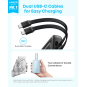 Anker Anker Zolo Power Bank (10K, 35W, Built-In Dual USB-C Cables) - A1680H12