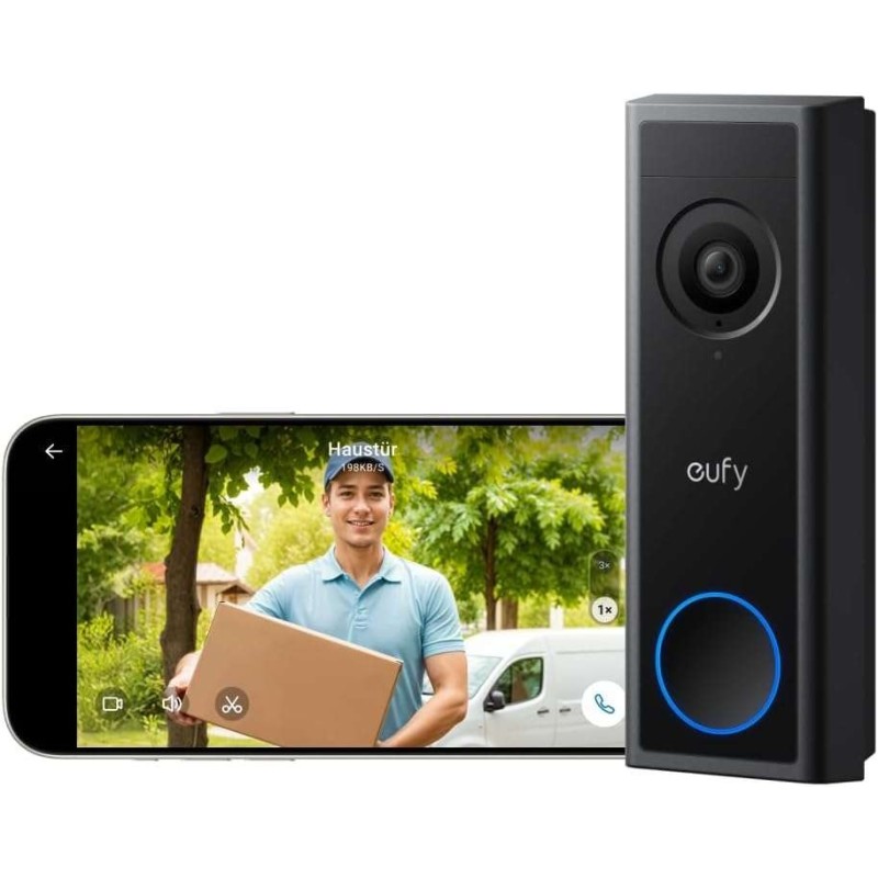 Anker Video Doorbell C30 Black - T8224311