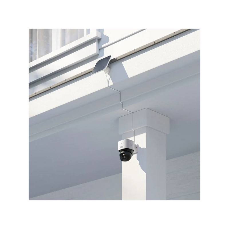 Anker 5809 Eufy SoloCam S340 Wireless Outdoor Security Camera, White - T81703W1