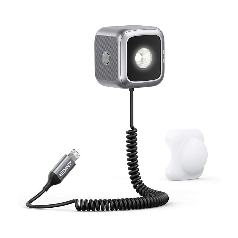 Anker iPhone LED Flash, MFi Certified Off-Axis LED Strobe - A73300Z1