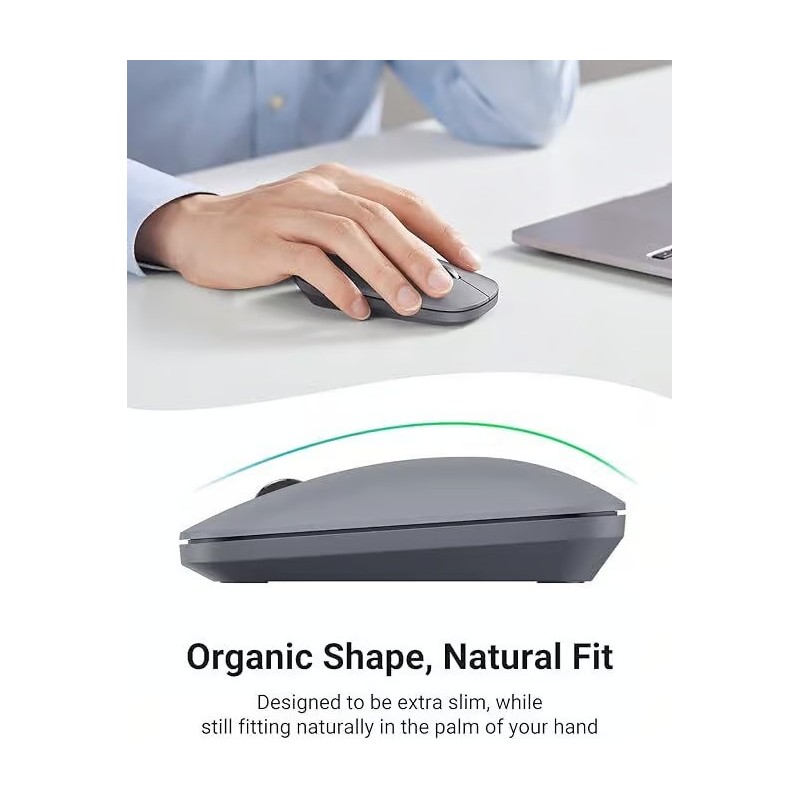 UGREEN Wireless Mouse Portable with USB Receiver - MU001 - 90373