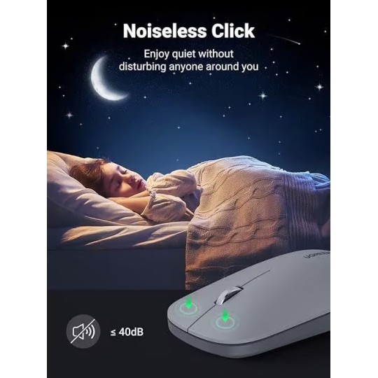 UGREEN Wireless Mouse Portable with USB Receiver - MU001 - 90373