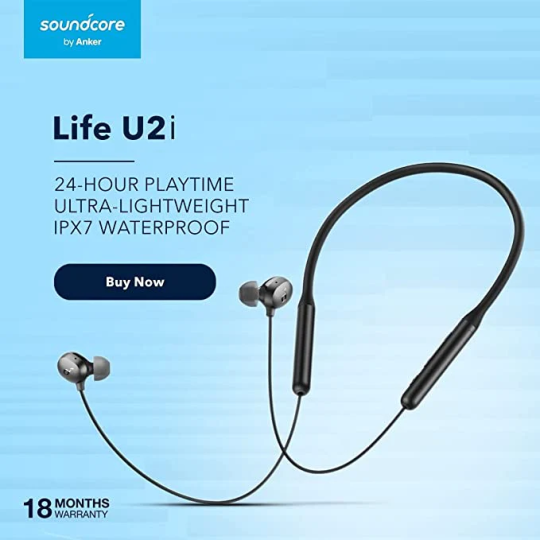 Anker soundcore life u2i bluetooth neckband - A3213H12 - A3213HJ1