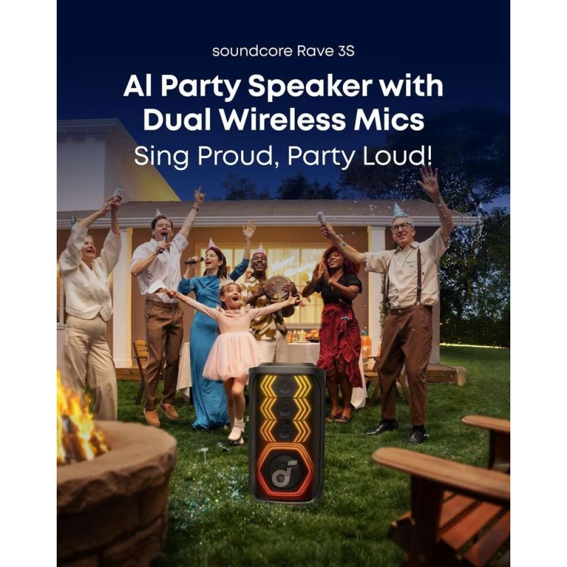 Anker Soundcore soundcore Rave 3S Black - A31A3012