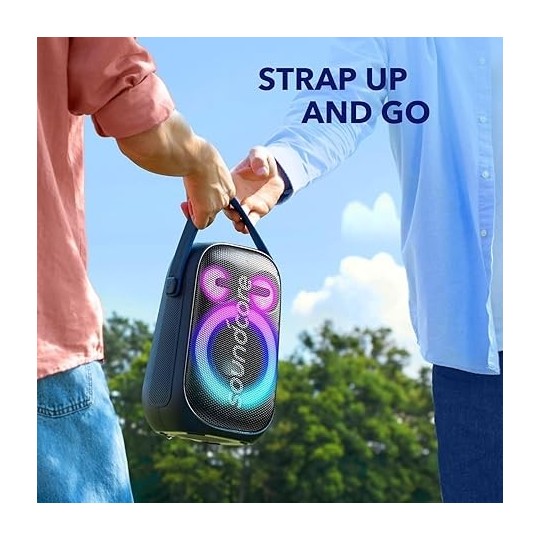 Anker Soundcore Rave Neo 2 Portable Speaker with 80W Stereo Sound - A33A1Z11