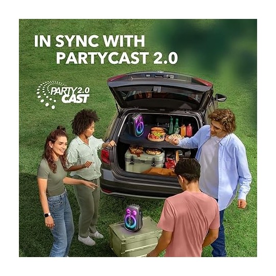 Anker Soundcore Rave Neo 2 Portable Speaker with 80W Stereo Sound - A33A1Z11