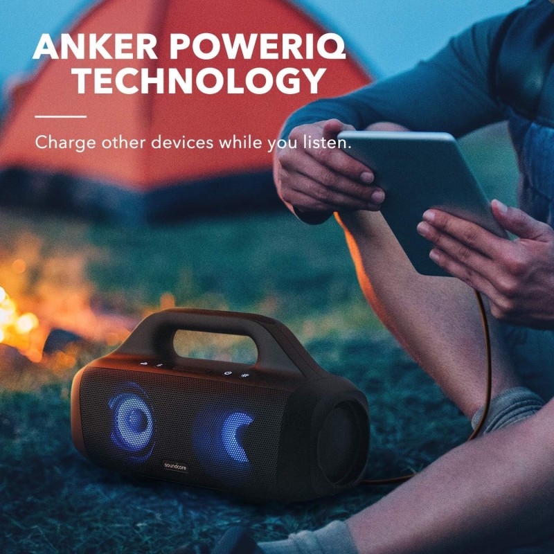 Anker Soundcore Select Pro, Outdoor Bluetooth Speaker with BassUp Technology - A3126Z11