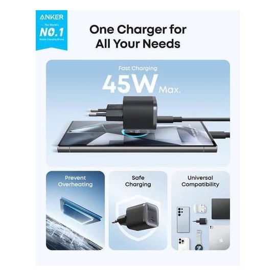 Anker Nano Charger (45W) - A2692L11