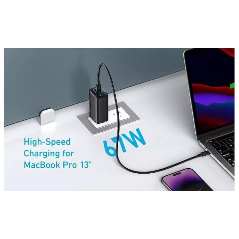 Anker 336 Charger (67W) Black - A2674L11