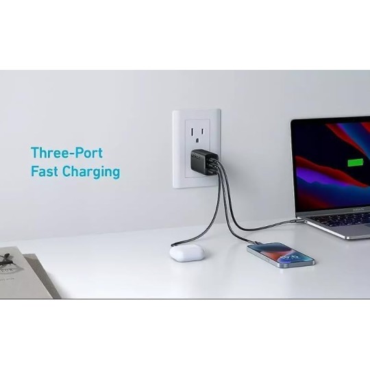 Anker 336 Charger (67W) Black - A2674L11