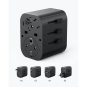Anker PowerExtend USB-C Travel Adapter 30W B2B - SA/KW/AE/SG/MY/HK Black Iteration 1 - A9212K11