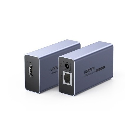 UGREEN HDMI Extender 50m Over a Single Cat5e/6 （Transmitter*1+Receiver*1) - CM609 - 90811EU