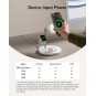 Anker MagGo Wireless Charging Station (15W, 3-in-1 Stand) Cable and Charger Bundle - B25M3311ff