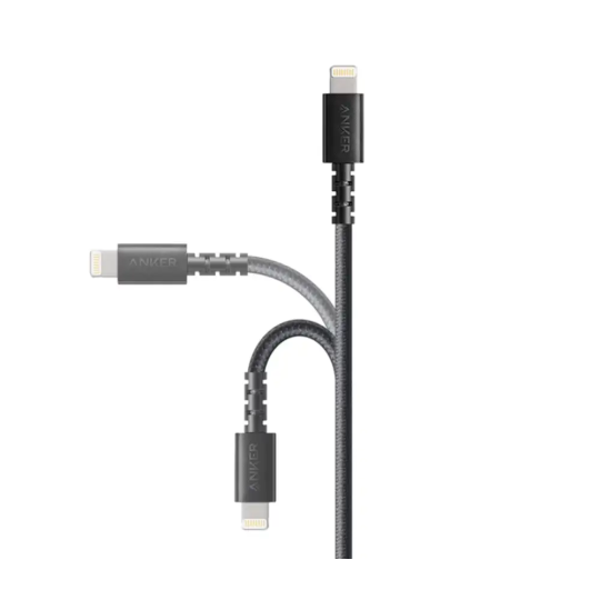 Anker PowerLine Select+ USB Cable with Lightning connector 3ft - Black - A8012H12