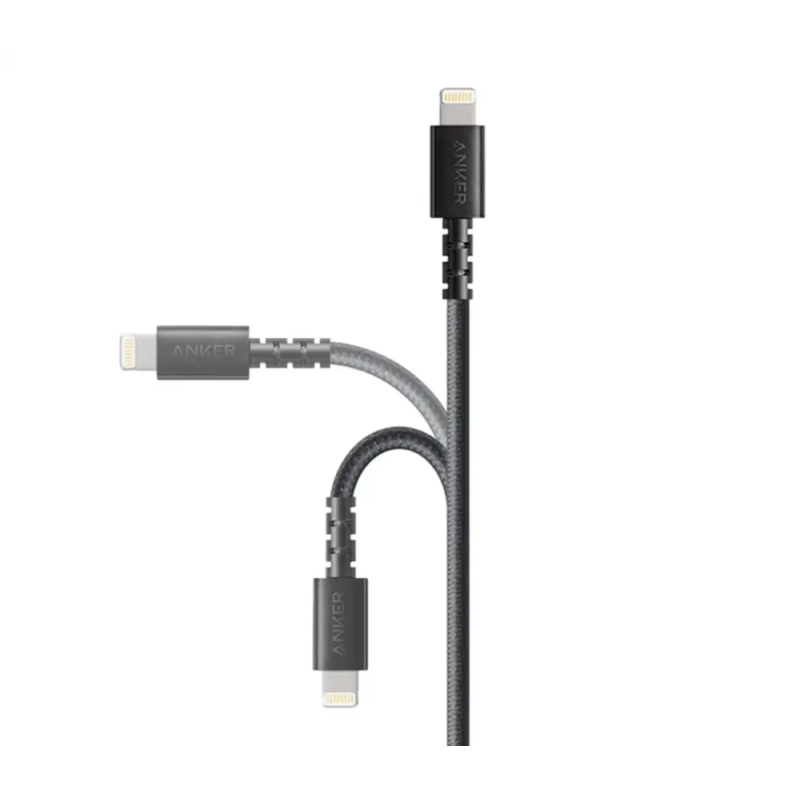 Anker PowerLine Select+ USB Cable with Lightning connector 3ft - Black - A8012H12