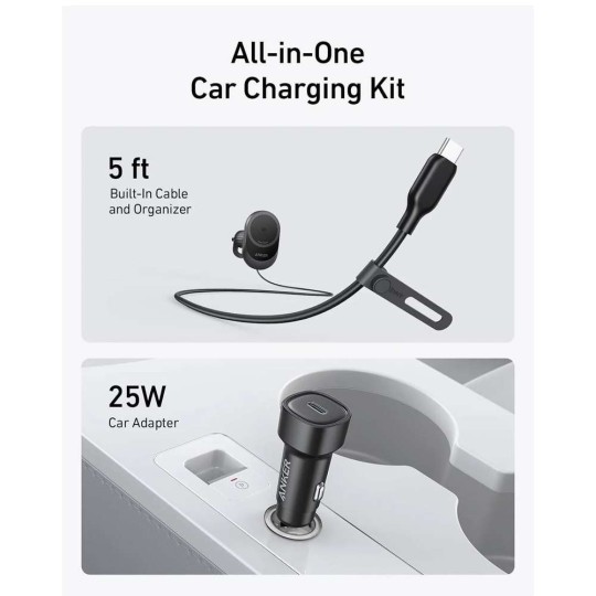 Anker MagGo Wireless Car Charger (15W) - B2932111