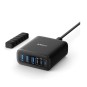 Anker Charger (112W, 6 Ports, GaN) Black - A2154K11