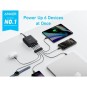 Anker Charger (112W, 6 Ports, GaN) Black - A2154K11