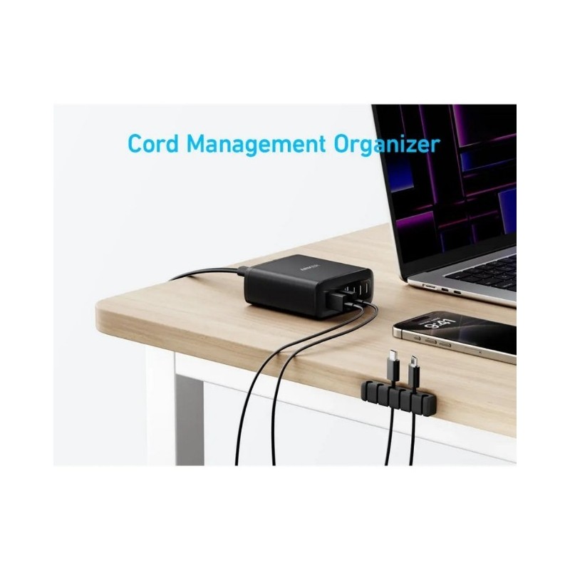 Anker Charger (112W, 6 Ports, GaN) Black - A2154K11