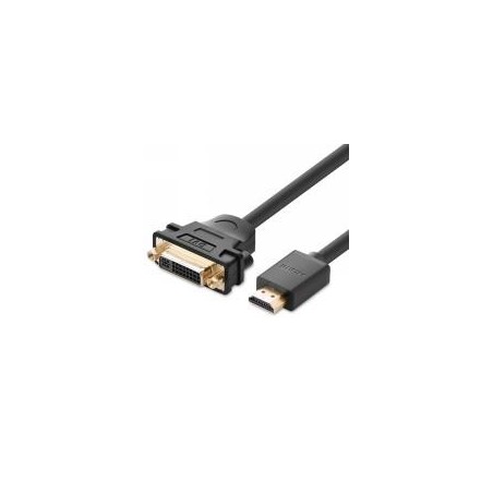 UGREEN HDMI Male to DVI Female Adapter Cable 22cm - 20136
