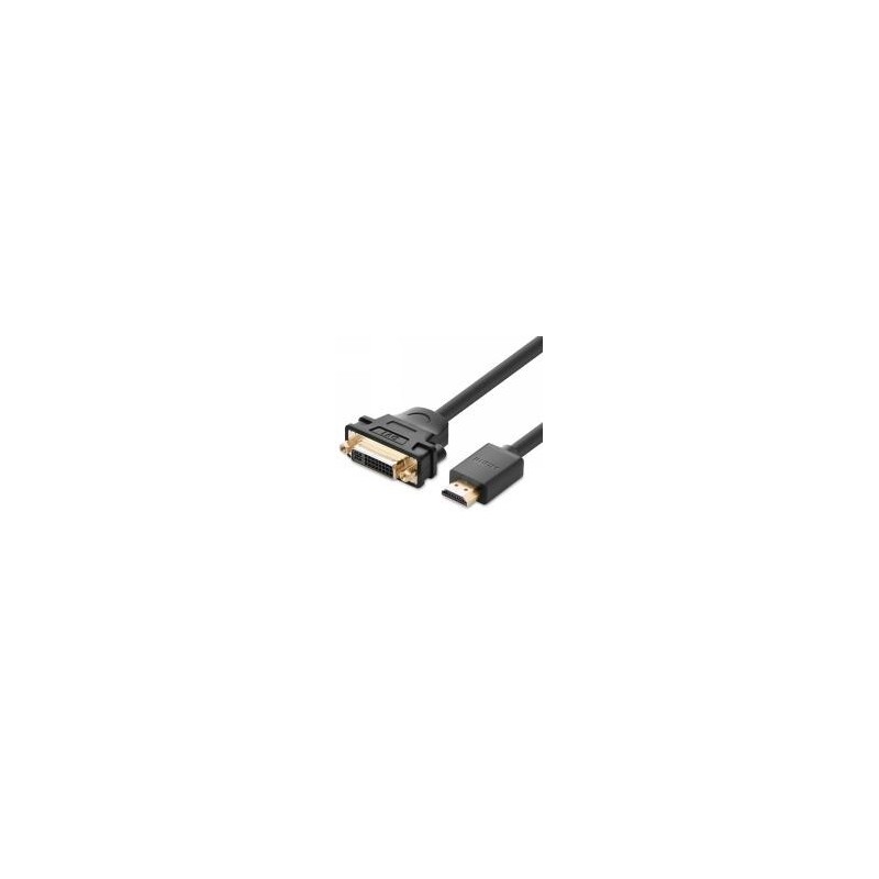 UGREEN HDMI Male to DVI Female Adapter Cable 22cm - 20136